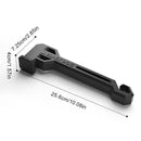 Blackdog Camping Tent Ground Peg Hammer Multifunctional Outdoor Tent Ground Nail Hammer Portable Camp Hammer for Hiking Camping Gardening