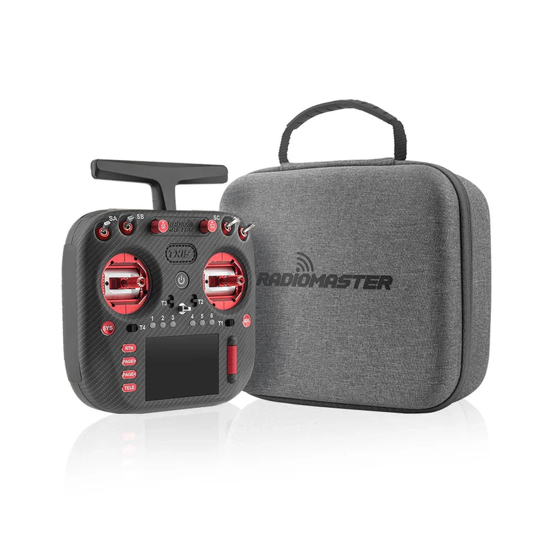 Radiomaster TX15 Max Built-in 2.4GHz/900MHz ELRS 16CH Radio Controller with AG02 CNC Hall Gimbal 3.5-Inch High-Visibility Color Touchscreen for FPV Racer Drones