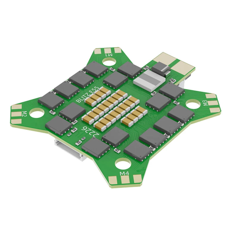30.5*30.5mm iFlight BLITZ F745 Flight Controller E55 55A BLHeli_32 32Bits 4In1 Brushless ESC Stack for FPV RC Racing Drone
