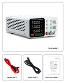 WAMPTEK Adjustable DC Power Supply TPS-C3010 150W 300W 320W 360W 0-160V Regulated Power Supply USB Fast Charge Overcurrent Protection Digital Display
