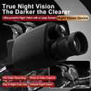 IPRee Monocular Night Vision Device 1080P HD Infrared Camera 16X Digital Light Zoom Telescope with 2 inch TFT Screen Support Photo and Video Recording