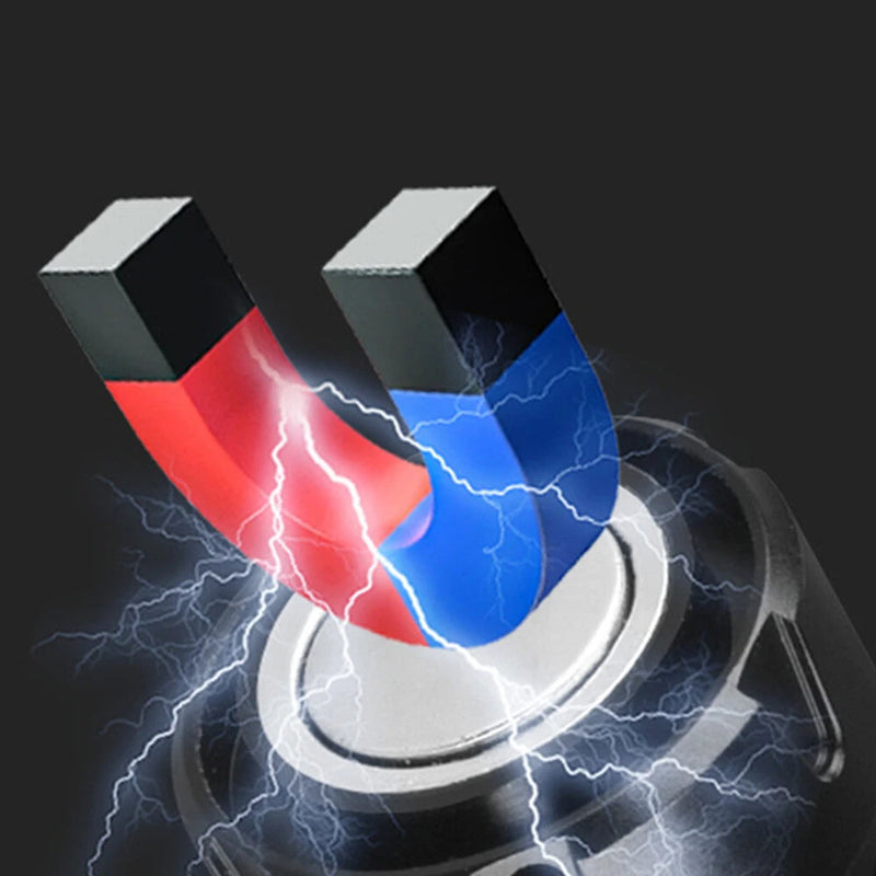 2 In 1 L-shape Flashlight LED Headlamp USB Rechargeable Bright Magnet Strong Mini Torch 90-Degree Adjustable Multi-Functional Outdoor Adventure Tool Compact Clip Light Waterproof Hiking Gear