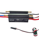 QX-Motor Underwater Brushless ESC Waterproof 2-6S Two Way 50A/70A/90A/120A w/ BEC for RC Boats Submarines Vehicles Models Parts