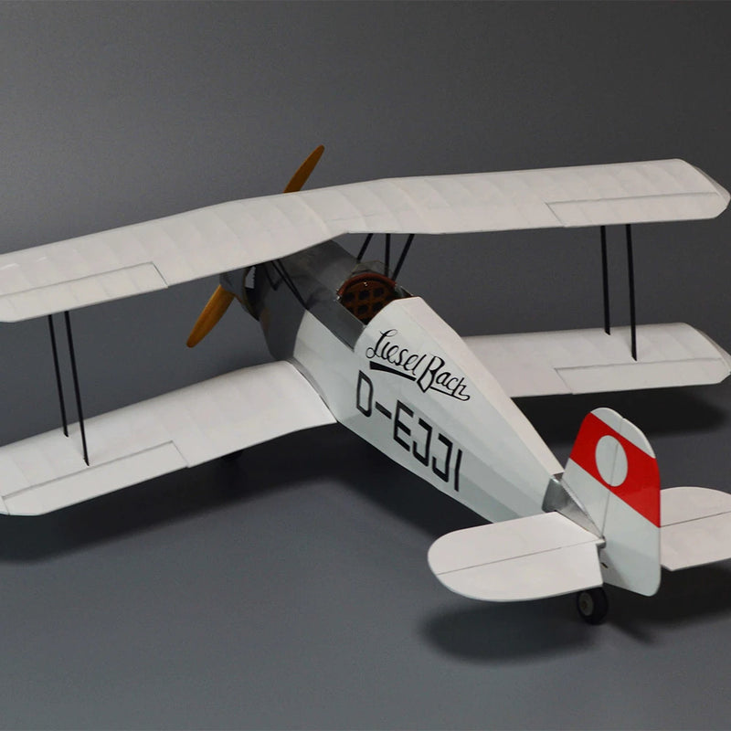 Tony Ray Bucker Bu133 Jungmeister 1/10 660mm Wingspan Balsa Wood RC Sports Biplane RC Airplane KIT