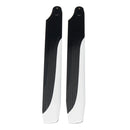 1pair PUDU 230mm Carbon Fiber Main Rotor Blade Propeller For RC Helicopter