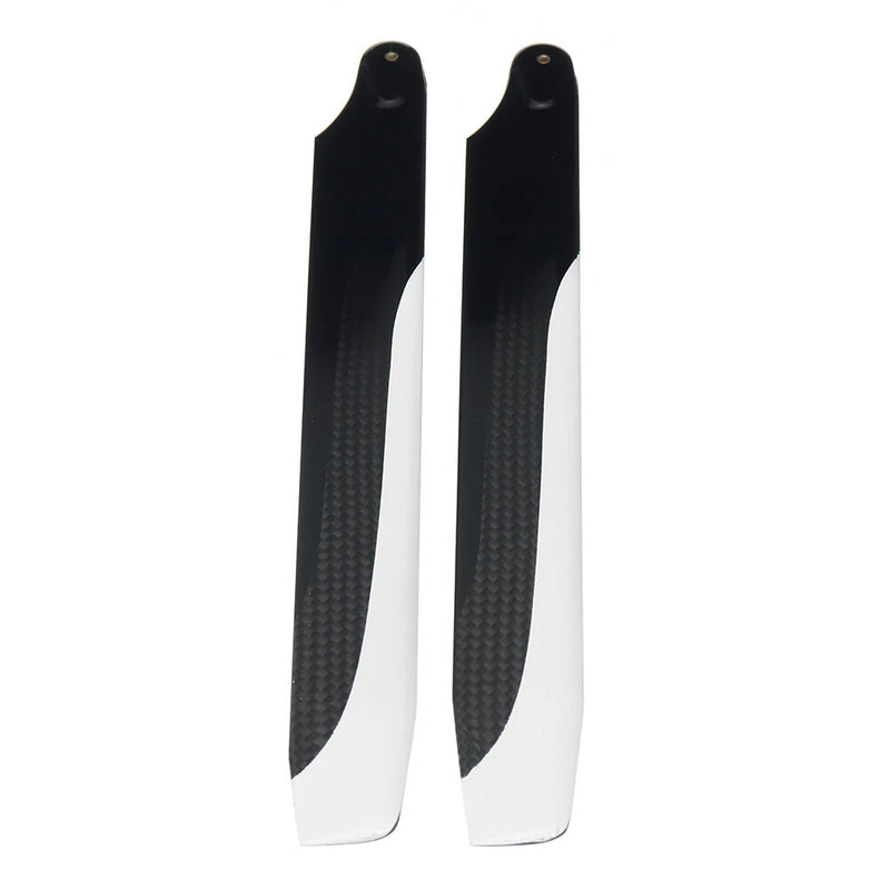 1pair PUDU 230mm Carbon Fiber Main Rotor Blade Propeller For RC Helicopter