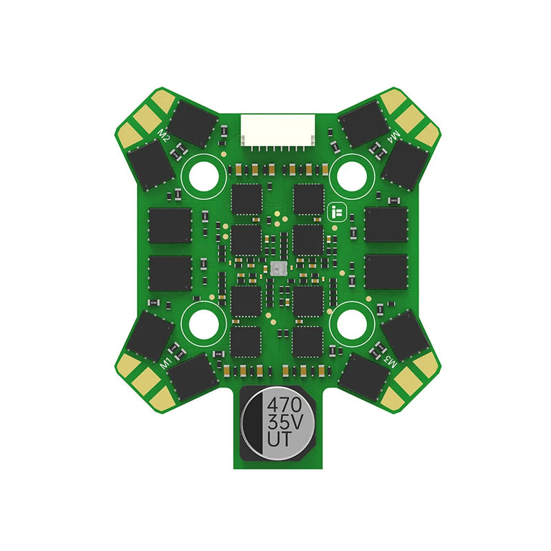 20x20mm iFlight BLITZ Mini F7 V1.1 Flight Controller & E55R 55A 2-6S BL_S 4in1 Brushless ESC Stack for RC Drone FPV Racing