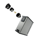 Nitecore EBP10 Electric Bike Air Pump 83W 144PSI 6 Inflation Modes LED Digital Gauge High Pressure Display Portable Cycle Car Motorbike Football Inflator with Valves