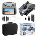 XKJ K18 MAX GPS 5G WiFi FPV with 5.9inch LCD Screen Controller HD Dual Camera Servo Gimbal 360 Obstacle Avoidance One-Key Airdrop Brushless Foldable RC Drone Quadcopter RTF