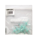 4 Pairs GEMFAN 1613 40mm 1.6 Inch 4 Blade PC Propeller 1mm / 1.5mm for FPV Racing Drones Compatible with 0802 1102 Motor