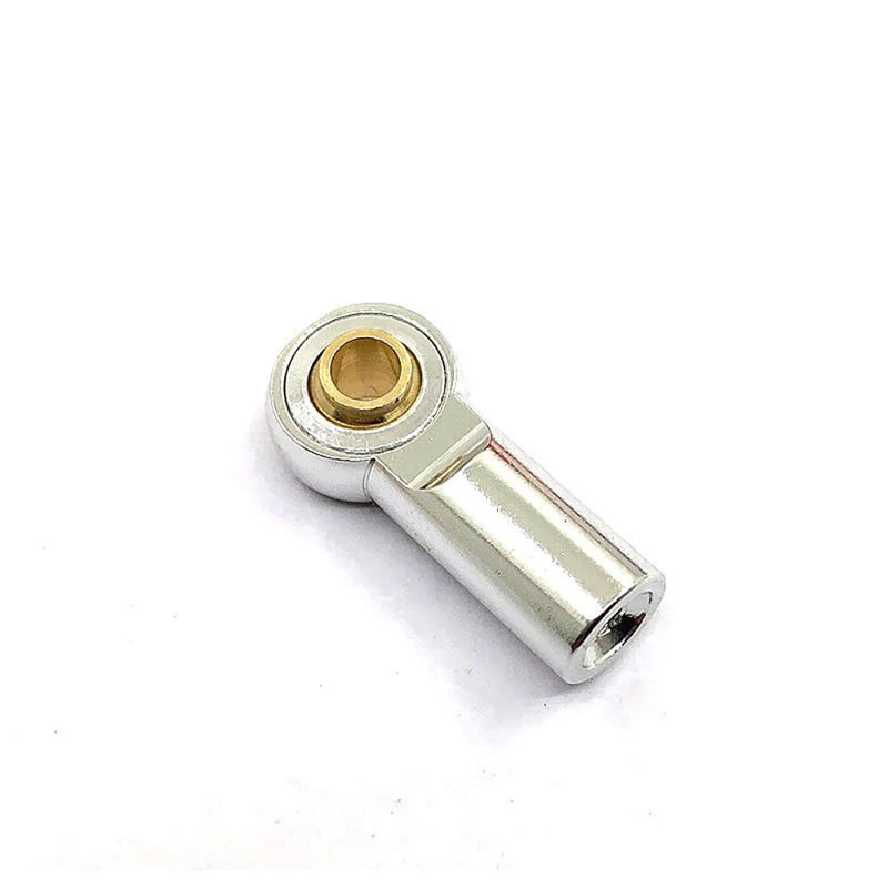 4PCS Metal M3 Aluminum Link Tie Rod End Ball Joint for 1/10 Crawler SCX10 D90 Racing RC Car Parts
