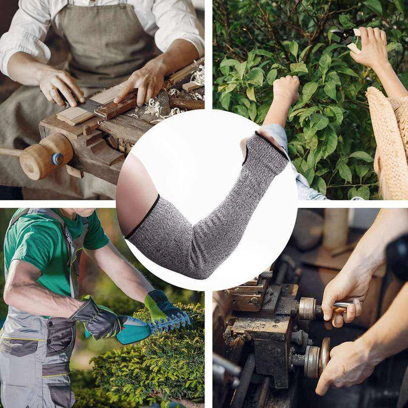 1 Pc  Anti-Cutting Anti-Slashing Arm Guards Anti-Cutting Sleeves With Steel Wire Gloves Level 5 High-Strength Anti-Cutting Sleeves Gloves