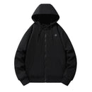 TENGOO HZ05 Smart Heated Zipper Hoodies Sweatshirt 5 Heating Areas Quick Heating USB Rechargeable Washable Safety Fashion Oversize Jacket for Winter Outdoors Keep Warm