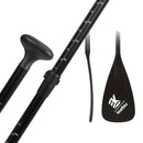 KOETSU 3 Sections Splicing Aluminum Alloy Nylon Paddle for Stand Up Paddle Board Surfboard, 210cm/ 82.68in Adjustable Water Paddle