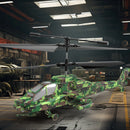 SQN-040 2.4G 3.5CH Apache AH-64 Armed Combat Remote Control Helicopter RTF