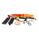 XXD A2212 2212 2450KV KV2450 Brushless Motor+HTIRC 40A ESC+5030 Prop Blade Propeller RC Power System Combo for RC Drone Airplane Support 2s-4s