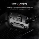 TYT UV-8R 5W Portable Walkie Talkie Dual Band VHF UHF Two Way Radio DOT-MATRIX LCD 200 Channels VOXs Emergency Alert CTCSS DCS for Long Distance Communication