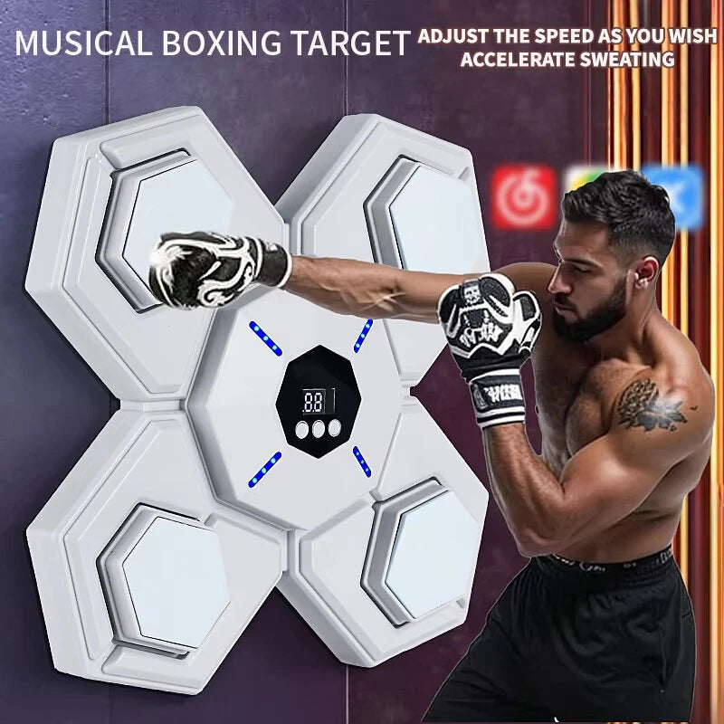 KALOAD Smart Music Boxing Machine Adult Children Sports Fitness Boxing Trainer Home Exercise Response Training Boxing Wall Target