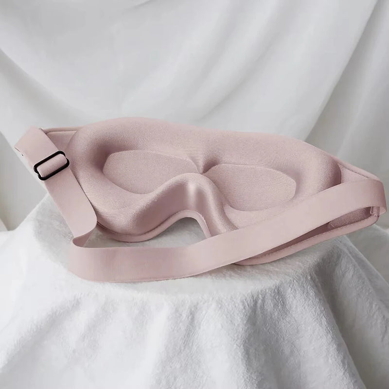 KALOAD 3D Deep Socket Rebound Memory Foam Sleeping Eye Mask Adjustable Strap Light Breathable Face Eyepatch for Deep Sleep Yoga Travel