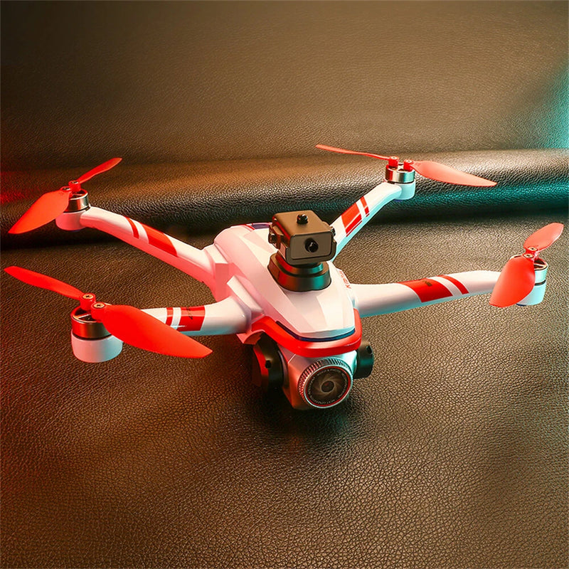 XKJ K15 MAX WiFi FPV with LCD Screen Controller HD Dual Camera Servo Gimbal 360 Obstacle Avoidance Brushless RC Drone Quadcopter RTF