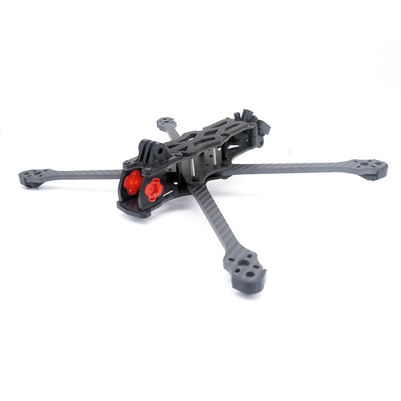 TEOSAW APEX EVO X5/ X5 MAX 5 Inch / X6 /X6 MAX 6 Inch / X7/ X7 MAX 7 Inch X Frame Kit Compatible with DJI O4 Pro FPV Racing Drones