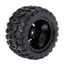 2PCS Tires Wheels Rims for HBX 16889 1/16 RC Car Vehicles Spare Parts M16038