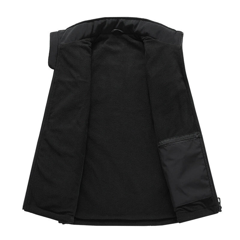 TENGOO HZ-13 13 Areas Heating Vest Zipper Adjustable Size 3-Gears Heated Jackets  USB Electric Thermal Clothing Winter Warm Vest Outdoor Heat Coat Clothing