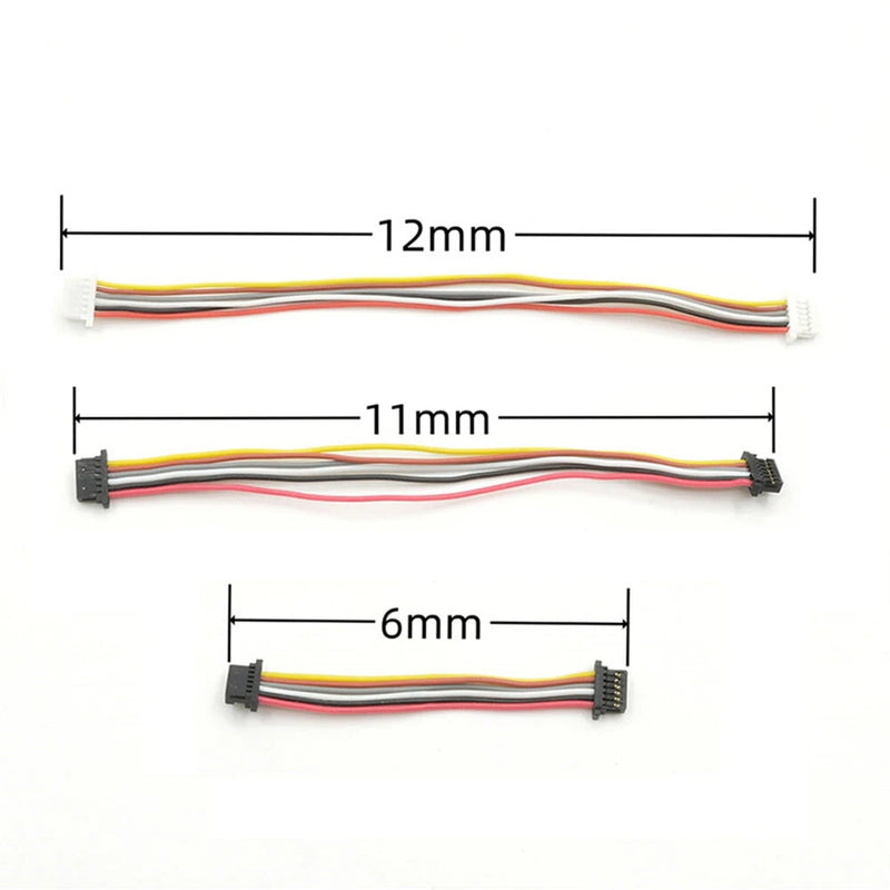 PH1.0 Connector FPV Cable Flexible Design High Compatibility Original Accessory for DJI O4 Air Unit