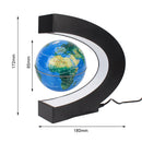AGSIVO Magnetic Floating Levitating Globe World Map with LED light Educational Gifts for Kids Students Birthday Gifts Gadgets for Teens Christmas Gifts