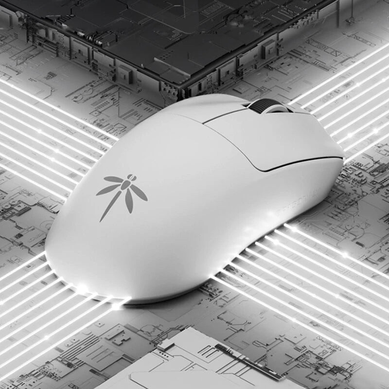 VGN Dragonfly F1 MOBA Gaming Mouse Dual Mode PAW3395 Sensor Nordic Chip 26000DPI 130H Playback 49g Lightweight 2.4GHz/Wired E-sports Gamer Mice
