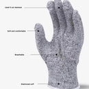 IPRee Level 5 Cut Proof Stab Resistant Wire Metal Glove Kitchen Fishing Cuts Gloves for Oyster Shucking Fish Gardening Safety Gloves