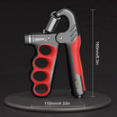 KALOAD 5-100 KG Adjustable Resistance Electronic Counting Hand Grip Strength Trainer Wrist Expander Training Hand Gripper Hand Gripper for Home Gym Fitness