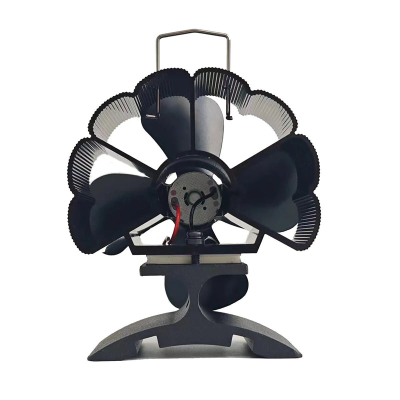 4 Blade Fireplace Wood Burn Fan Heat Powered Stove Fan No Electricity Air Blower for Wood/Log Burner/Fireplace Eco Friendly Fan-DY384A
