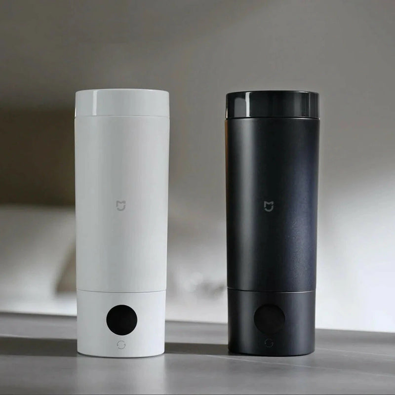 Xiaomi Mijia Portable Electric Heating Cup 2 350mL Temperature LED Thermos 316 Stainless Steel Boiling Cup Kettle For Travel Coffee