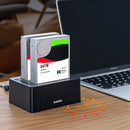 MAIWO K3082 USB3.0 Dual Bay Hard Drive Copier Efficient Heat Dissipation for 2.5" / 3.5" SATA Serial Port SSD Solid State Drive