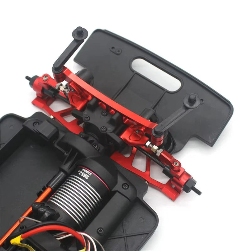 2PCS Upgraded Metal Rear Lower Rocker Arm for HNR H9802 H9803 Horse E30 Version 1/10 RC Cars Vehicles Models Spare Parts