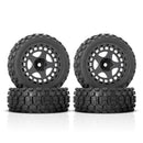4PCS Upgraded Tires Wheel Rims for Arrma 1/18 2S Typhon Grom RC Cars Vehicles Models Spare Parts Accessories