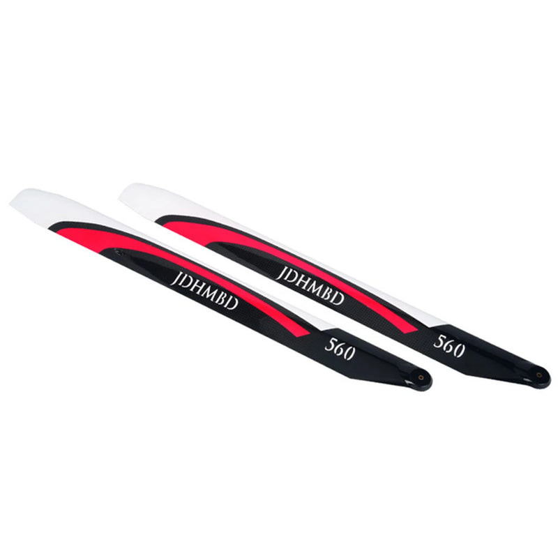 JDHMBD Carbon Fiber Helicopter Main Blade 86/95/105/360/380/510/560mm For ALIGN ALZRC RC Helicopter Parts
