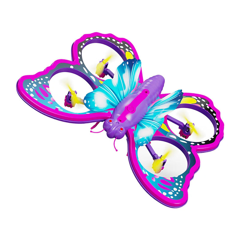 4DRC V40 Butterfly Intelligent Gravity Sensor Obstacle Altitude Hold Mode 360 Filp Colorful LED Lighting Toys Kids Gift 2.4G 4CH 6-Axis RC Drone Quadcopter RTF