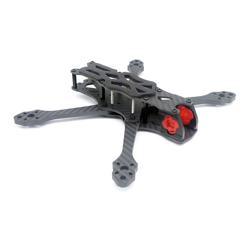 TEOSAW APEX EVO X5/ X5 MAX 5 Inch / X6 /X6 MAX 6 Inch / X7/ X7 MAX 7 Inch X Frame Kit Compatible with DJI O4 Pro FPV Racing Drones