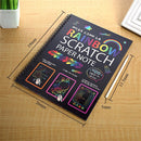 Funny Scratch Children Painting Notebook DIY Drawing Toy Big Blow Painting Children Educational Toys