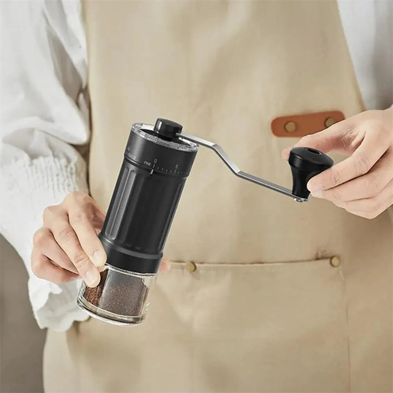 IPRee Manual Coffee Grinders Hand-Cranked Coffee Machine Ceramic Core Coffee Bean Mill Portable Espresso Grinder Suitable Home Travel