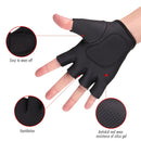 SKDK Breathable Silicone Non-Slip Sports Workout Gloves Half Finger Protective Gear for Gym Bench Press Barbell Fitness