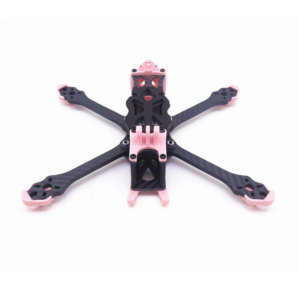 STEELE5 PLUS 220mm Wheelbase 5mm Arm Thickness Carbon Fiber X Type 5 Inch Frame Kit  Support VISTA  / DJI Air Unit for RC Drone FPV Racing