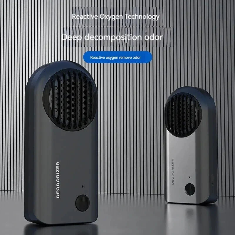 1200mAh Air Purifier Ozone Active Deodorizer Car Odor Eliminator Electronic Intelligent Odor Eliminator Ozone Purifier for Car Home Refrigerator