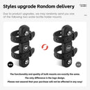 WEST BIKING Bicycle Water Bottle Holder Silicone Non-slip Straps Set MTB Road Bike Bottle Stand with Fixed Clip Accessories