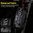 WILD MAN 2L EVA Hard Shell Scooter Handlebar Bag Waterproof Large Capacity Reflective Quick Release Handlebar Bag for Bike Electric Scooter Motorcycle