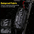 WILD MAN 2L EVA Hard Shell Scooter Handlebar Bag Waterproof Large Capacity Reflective Quick Release Handlebar Bag for Bike Electric Scooter Motorcycle