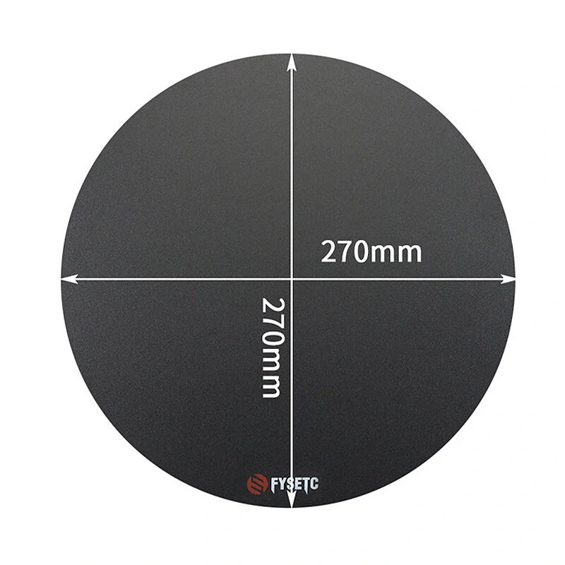 FYSETC 1.5mm Thickness Hard Surface Magnetic Stickers High Temperature Resistance 3D Printer Parts for VORON2.4/Trident 3D Printer