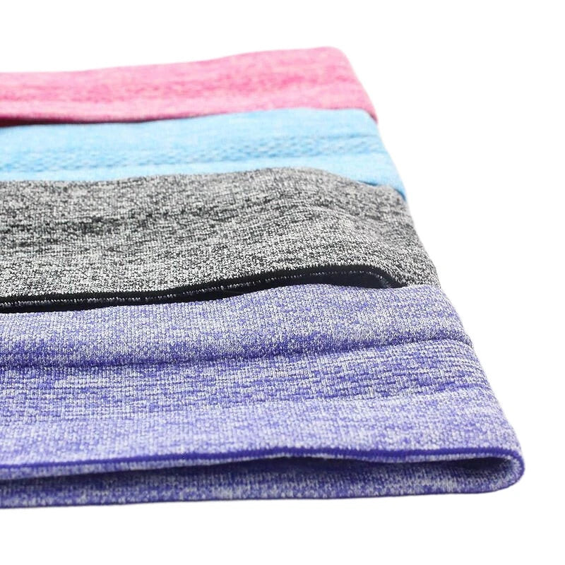 Aolikes Outdoor Sports Headband Portable Fitness Hair Bands Man Woman Hair Wrap Brace Elastic Cycling Yoga Running Exercising Sweatband